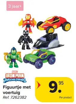 Carrefour Figuurtje met voertuig aanbieding