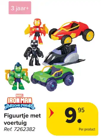 Carrefour Figuurtje met voertuig aanbieding