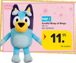 Carrefour Knuffel Bluey of Bingo aanbieding