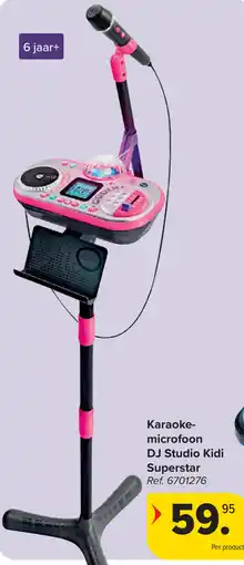 Carrefour Karaokemicrofoon DJ Studio Kidi Superstar aanbieding