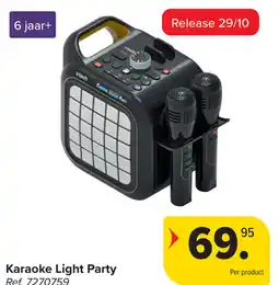 Carrefour Karaoke Light Party aanbieding