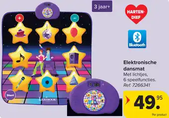 Carrefour Elektronische dansmat aanbieding