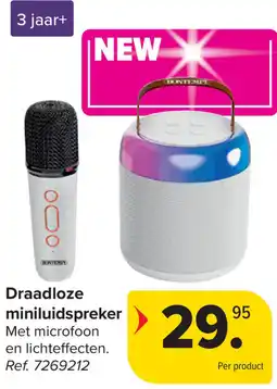Carrefour Draadloze miniluidspreker aanbieding