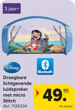 Carrefour Draagbare lichtgevende met micro Stitch aanbieding