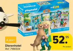 Carrefour Playmobil Dierenhotel aanbieding