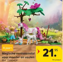 Carrefour Magische eenhoornstal voor moeder en veulen aanbieding
