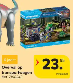 Carrefour Playmobil Overval op transportwagen aanbieding