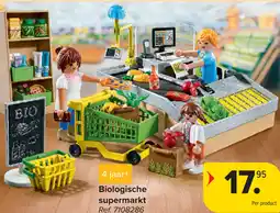 Carrefour Playmobil Biologische supermarkt aanbieding