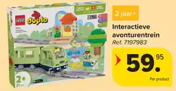 Carrefour LEGO duplo Interactieve avonturentrein aanbieding
