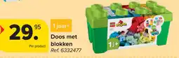 Carrefour LEGO duplo Doos met blokken aanbieding