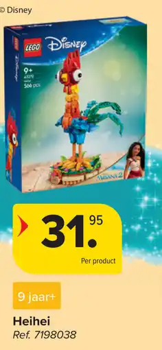 Carrefour LEGO Disney Heihei aanbieding