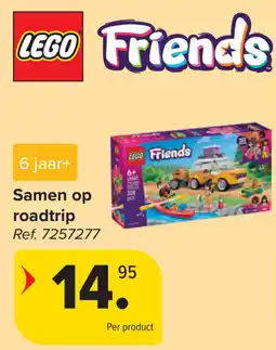 Carrefour LEGO Friends Samen op roadtrip aanbieding