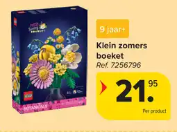 Carrefour LEGO Botanicals Klein zomers boeket aanbieding