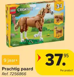 Carrefour LEGO creator Prachtig paard aanbieding