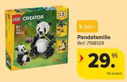 Carrefour LEGO creator Pandafamilie aanbieding