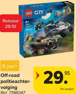 Carrefour Lego Off-road politieachtervolging aanbieding