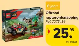 Carrefour Lego Offroad raptorontsnapping aanbieding