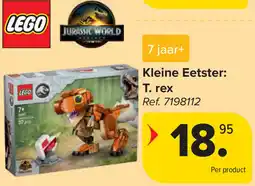 Carrefour Lego Kleine Eetster: T. rex aanbieding