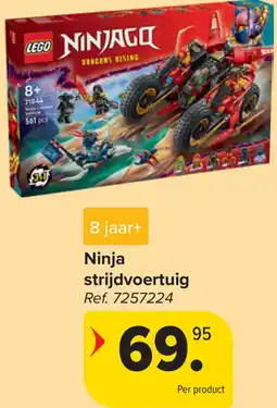 Carrefour Lego ninjago Ninja strijdvoertuig aanbieding