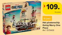 Carrefour Lego one piece Het piratenschip Going Merry One Piece aanbieding