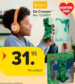 Carrefour Lego minecraft De Creeper aanbieding