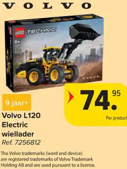 Carrefour Lego Technic Volvo L120 Electric wiellader aanbieding