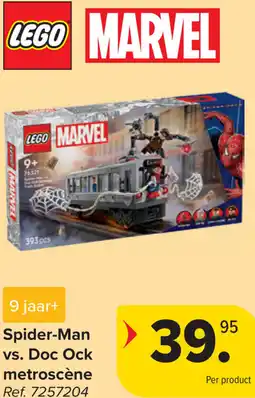 Carrefour Lego Marvel Spider-Man vs. Doc Ock metroscène aanbieding