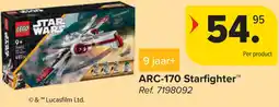 Carrefour Lego Star Wars ARC-170 Starfighter aanbieding