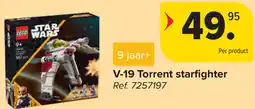 Carrefour Lego Star Wars V-19 Torrent starfighter aanbieding