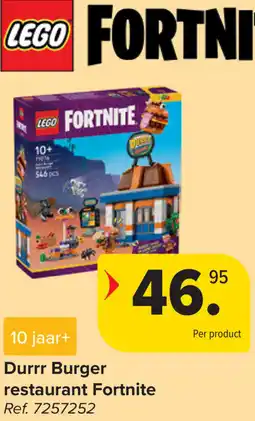 Carrefour Lego Fortnite Durrr Burger restaurant Fortnite aanbieding