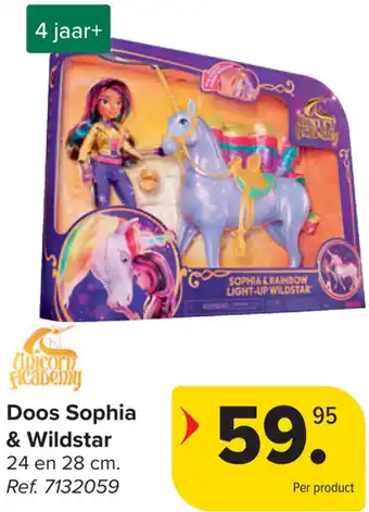 Carrefour Doos Sophia & Wildstar aanbieding