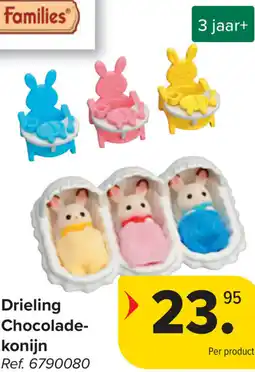 Carrefour Drieling Chocolade-konijn aanbieding