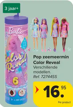 Carrefour Pop zeemeermin Color Reveal aanbieding