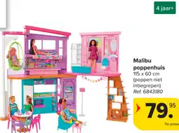 Carrefour Malibu poppenhuis aanbieding