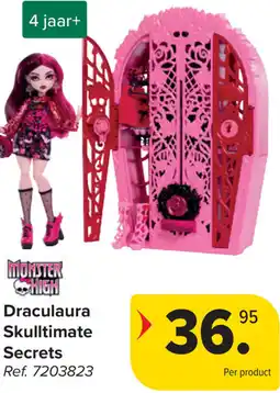 Carrefour Draculaura Skulltimate Secrets aanbieding