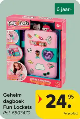 Carrefour Geheim dagboek Fun Lockets aanbieding