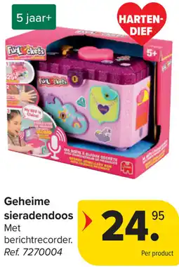 Carrefour Geheime sieradendoos aanbieding