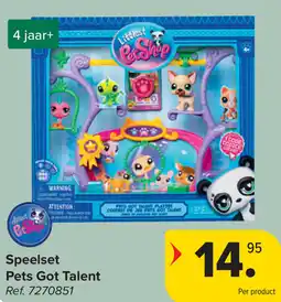 Carrefour Speelset Pets Got Talent aanbieding