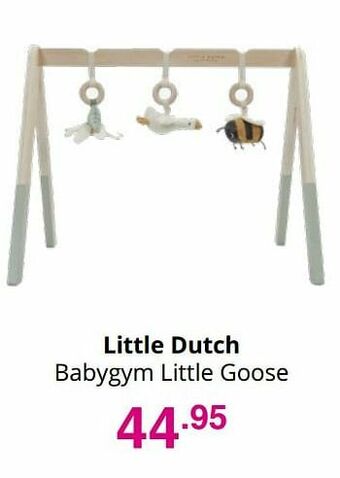 Baby & Tiener Little dutch babygym little goose aanbieding