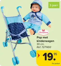 Carrefour Pop met kinderwagen aanbieding