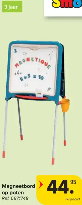 Carrefour Magneetbord op poten aanbieding