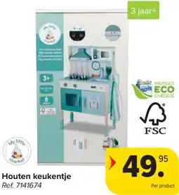 Carrefour Houten keukentje aanbieding