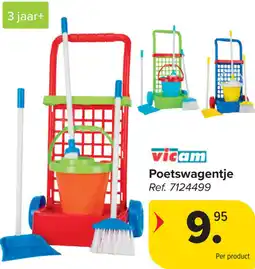 Carrefour Vicam Poetswagentje aanbieding