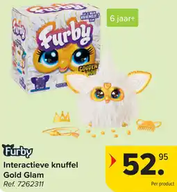 Carrefour Interactieve knuffel Gold Glam aanbieding