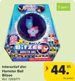 Carrefour Interactief dier Hamster Ball Bitzee aanbieding