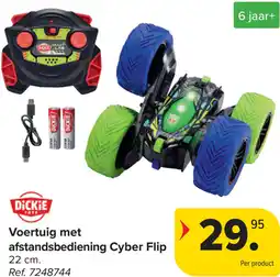 Carrefour Voertuig met afstandsbediening Cyber Flip aanbieding