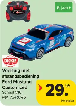 Carrefour Voertuig met afstandsbediening Ford Mustang Customized aanbieding
