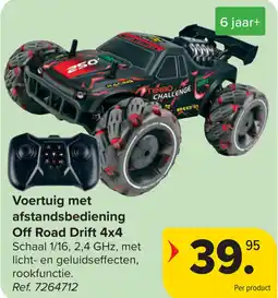 Carrefour Voertuig met afstandsbediening Off Road Drift 4x4 aanbieding