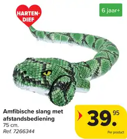 Carrefour Amfibische slang met afstandsbediening aanbieding