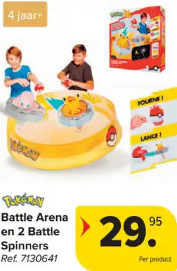 Carrefour Battle Arena en 2 Battle Spinners aanbieding